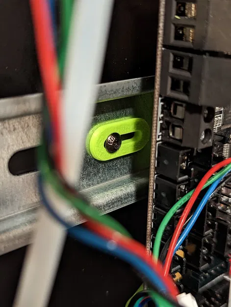 Bộ long đền và nắp đậy thanh ray DIN cho Voron V0 - Image 1