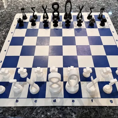 Bộ Cờ Vua Math Chess - Thiết kế ký hiệu toán học