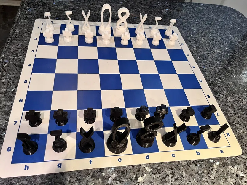 Bộ Cờ Vua Math Chess - Thiết kế ký hiệu toán học - Image 10