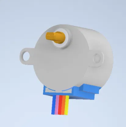 Động cơ bước Rohs Step Motor 28BYJ-48 5V DC - Image 2