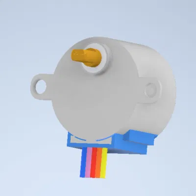 Động cơ bước Rohs Step Motor 28BYJ-48 5V DC