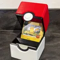 Hộp đựng thẻ bài Pokeball có bản lề và khóa gài - Thumbnail 2