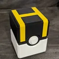 Hộp đựng thẻ bài Pokeball có bản lề và khóa gài - Thumbnail 4