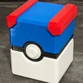 Hộp đựng thẻ bài Pokeball có bản lề và khóa gài - Thumbnail 5
