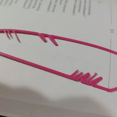 Mẫu đánh dấu trang hình lông đại bàng