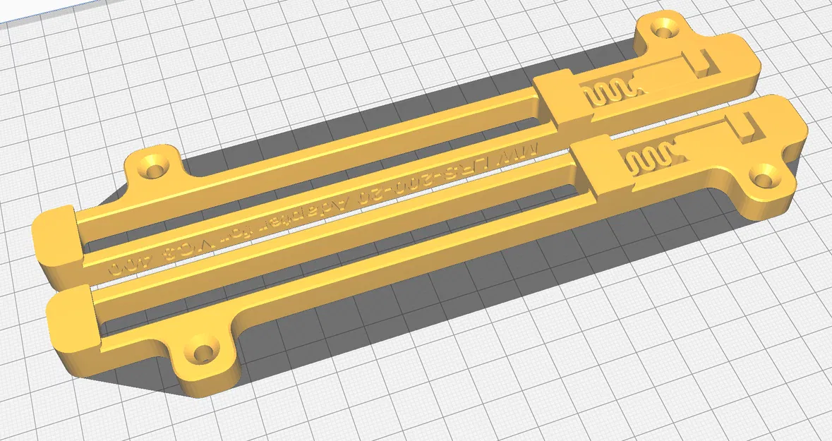 Ngàm gắn DIN Rail cho nguồn Meanwell LRS-200-24 trên RatRig V-Core3 400mm - Image 3