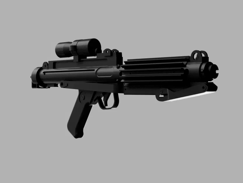 Mô hình E-11 Stormtrooper Blaster phiên bản ROTJ (Dễ in & lắp ráp) - Image 1