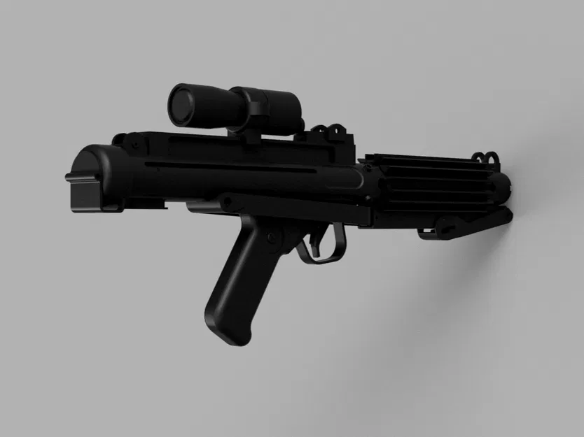 Mô hình E-11 Stormtrooper Blaster phiên bản ROTJ (Dễ in & lắp ráp) - Image 2