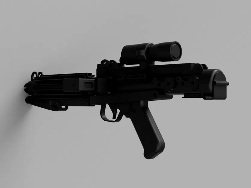 Mô hình E-11 Stormtrooper Blaster phiên bản ROTJ (Dễ in & lắp ráp) - Image 4