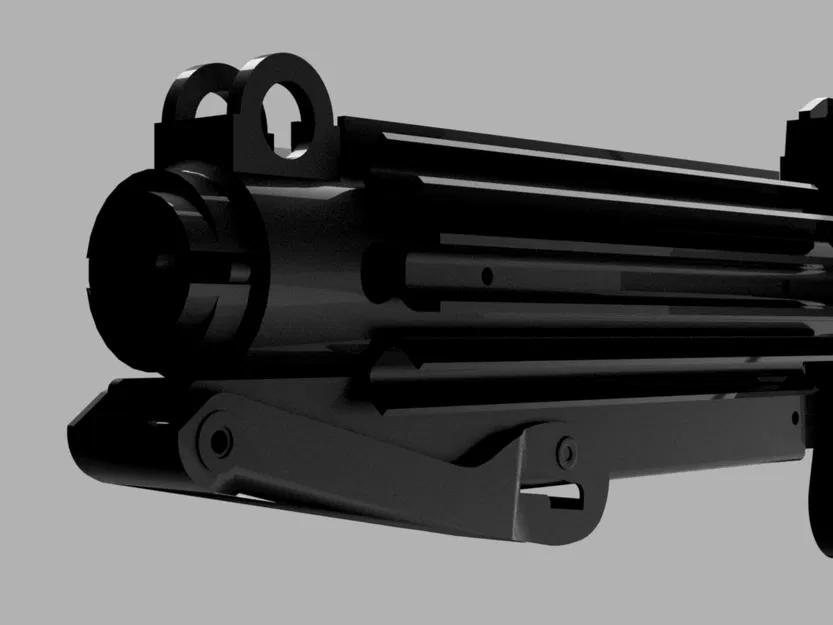 Mô hình E-11 Stormtrooper Blaster phiên bản ROTJ (Dễ in & lắp ráp) - Image 8