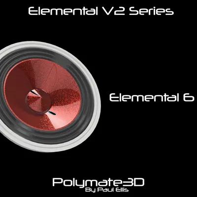 Elemental 6 V2.1 - Củ loa 6cm in 3D