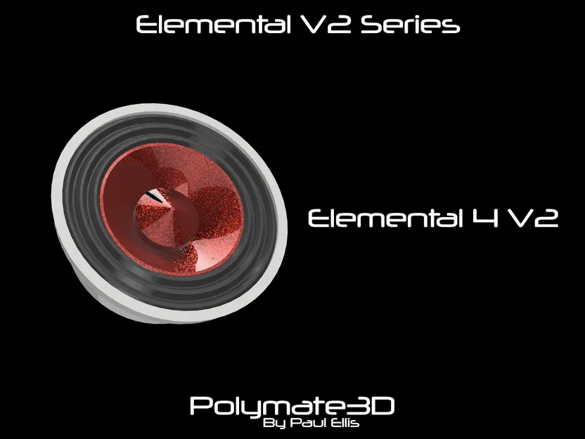 Elemental 4 V2.1 - Củ loa 4cm in 3D toàn dải - Image 1