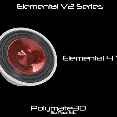 Elemental 4 V2.1 - Củ loa 4cm in 3D toàn dải