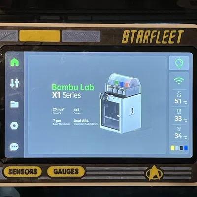 Khung bảo vệ màn hình Bambu X1C