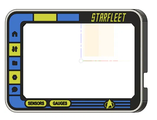 Khung bảo vệ màn hình Bambu X1C - Image 2