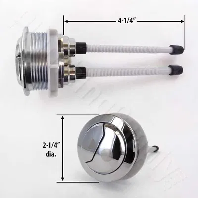 Thanh đẩy thay thế cho nút nhấn xả bồn cầu Briggs Conserver M8