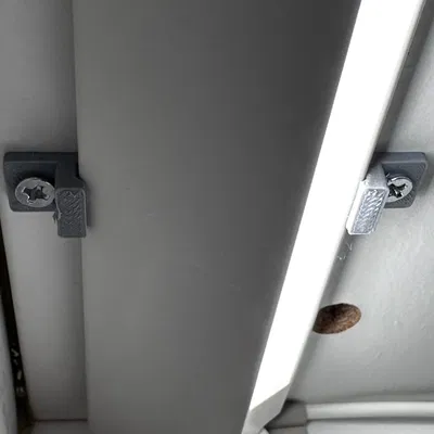 Kẹp bắt vít cho đèn LED IKEA PAX ÖVERSIDAN