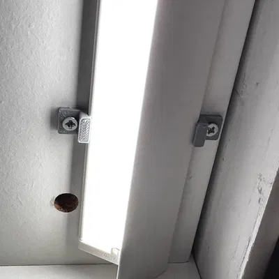 Kẹp bắt vít cho đèn LED IKEA PAX ÖVERSIDAN