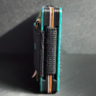 Bản remix ví tối giản (minimalist wallet) của @BryceCronin tối ưu cho in 3D