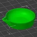 Chén pha màu nhỏ gọn tiện lợi (Color mixing bowl) in 3D - Thumbnail 2