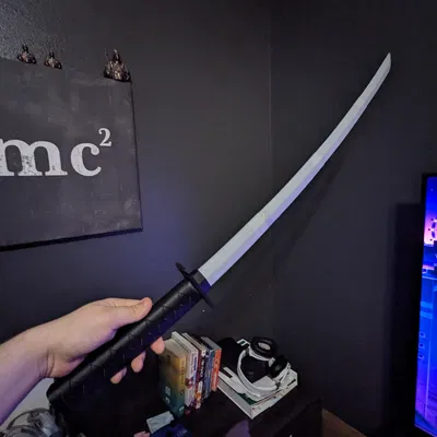 Mô hình kiếm Bankai của Ichigo từ Bleach - Phụ kiện in 3D