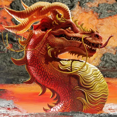 Mô hình Rồng (Dragon) 3D