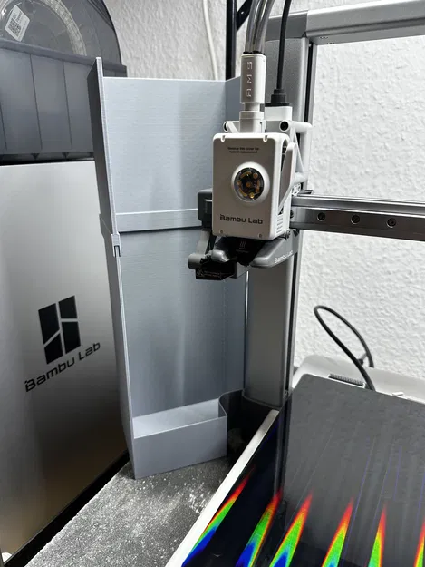 Thùng đựng rác thải nhựa (poop bucket) cho Bambu Lab A1 kèm tùy chọn nối dài - Image 1