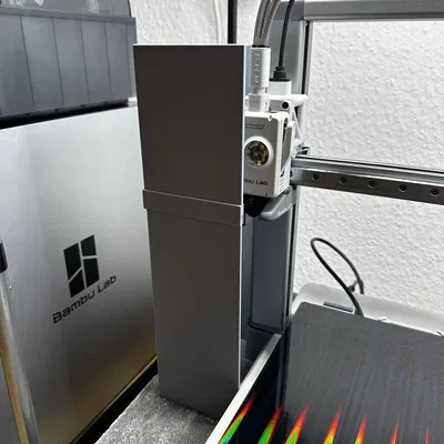 Thùng đựng rác thải nhựa (poop bucket) cho Bambu Lab A1 kèm tùy chọn nối dài