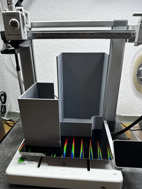 Thùng đựng rác thải nhựa (poop bucket) cho Bambu Lab A1 kèm tùy chọn nối dài - Image 10