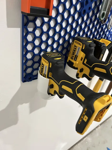 Giá treo máy khoan cầm tay Dewalt tương thích Honeycomb Storage Wall - Image 1