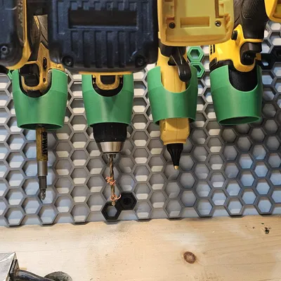 Giá treo máy khoan Dewalt cho tường tổ ong HSW (Honeycomb Storage Wall)