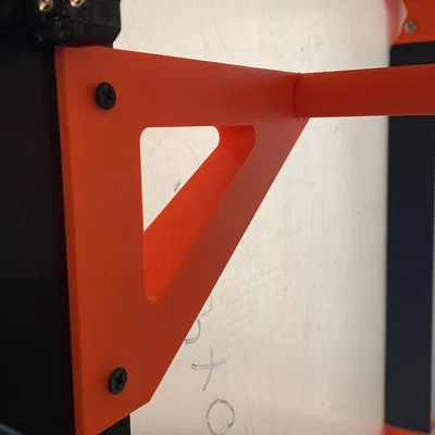 Giá đỡ cuộn nhựa cho Ikea Lack Enclosure