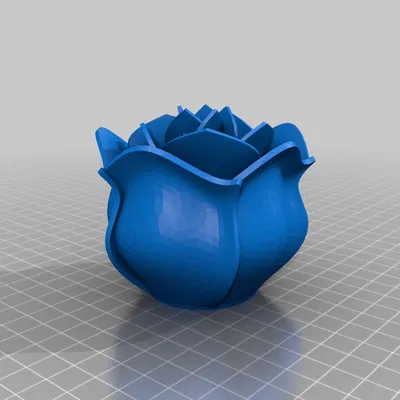 Mô hình hoa hồng lắp ráp (Rosa per Sant Jordi) làm quà tặng