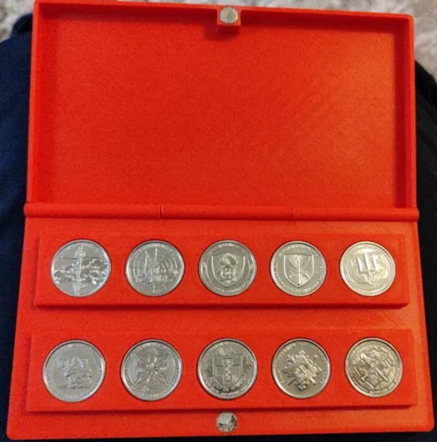 Hộp đựng tiền xu Coin Box thiết kế gập tiện lợi bằng in 3D - Image 1