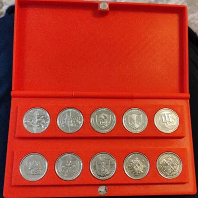 Hộp đựng tiền xu Coin Box thiết kế gập tiện lợi bằng in 3D