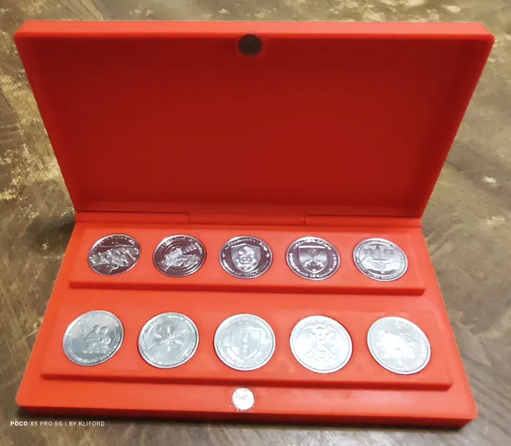 Hộp đựng tiền xu Coin Box thiết kế gập tiện lợi bằng in 3D - Image 4