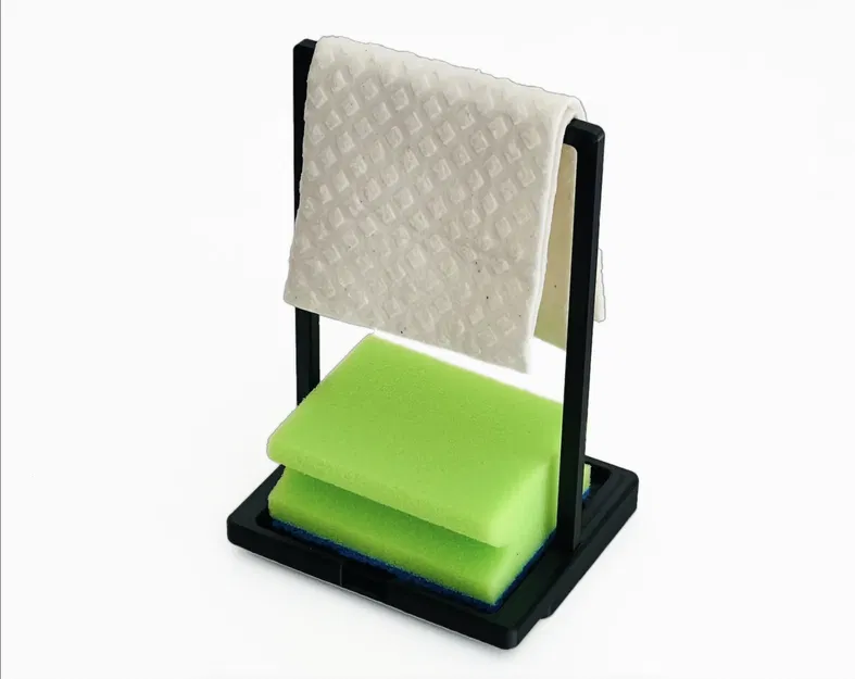 Giá đỡ miếng rửa bát và giẻ lau cho bồn rửa - Image 1