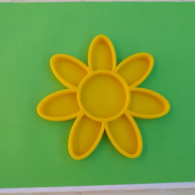 Khay Đựng Đồ Chơi Hình Bông Hoa Đáng Yêu Cho Bé