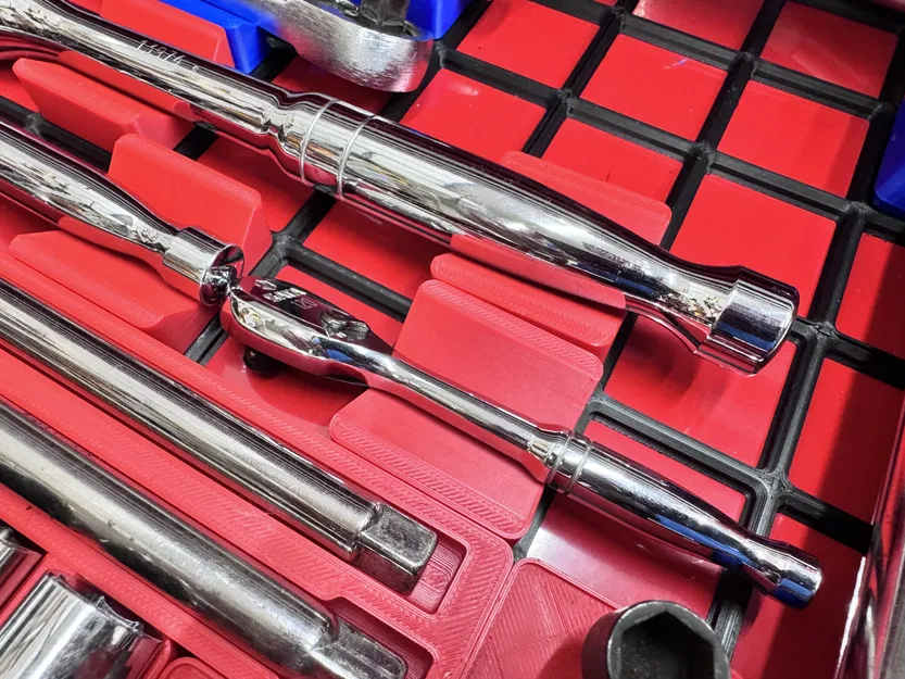 Bộ đế giữ đầu tuýp Socket - Hệ Gridfinity - Image 6