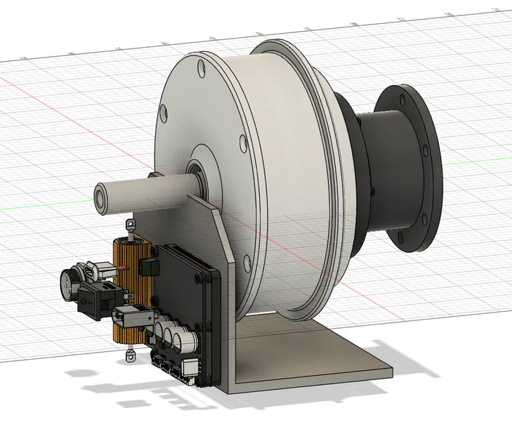 Giá đỡ động cơ Hoverboard cho Sim Racing DD FFBeast Compact - Image 2