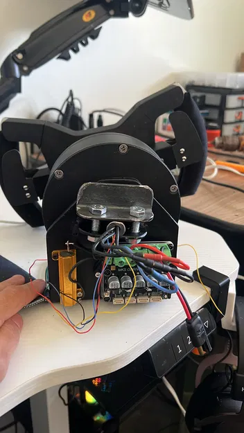 Giá đỡ động cơ Hoverboard cho Sim Racing DD FFBeast Compact - Image 9