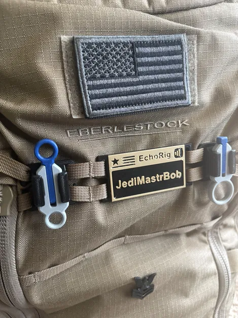 EchoRig V2.0 – Bảng tên MOLLE nhỏ gọn | Series RangeVault - Image 5