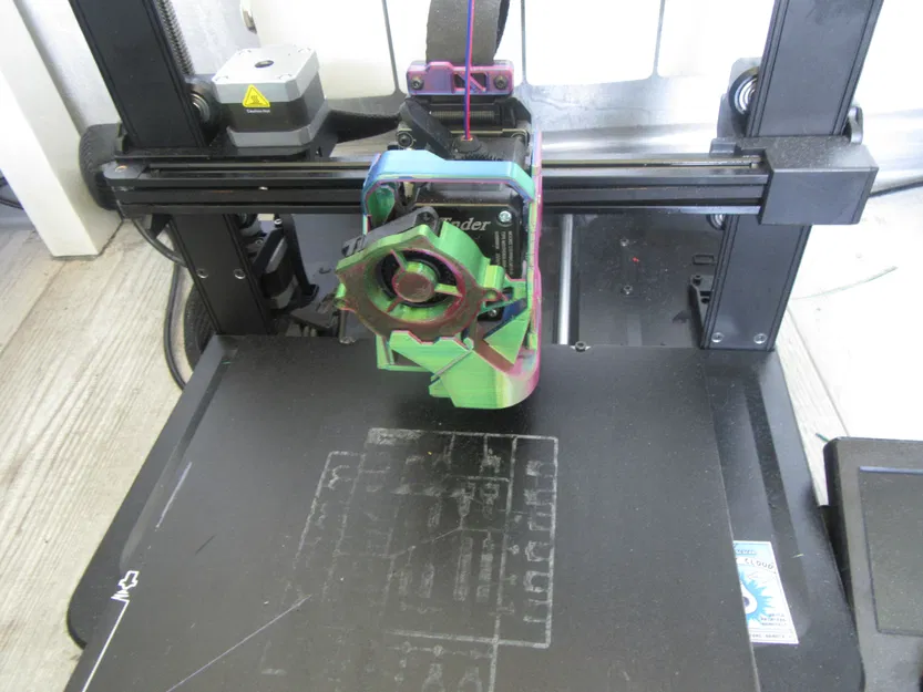 Vỏ quạt 5015 siêu bền cho Ender 3 V3 SE - Image 1