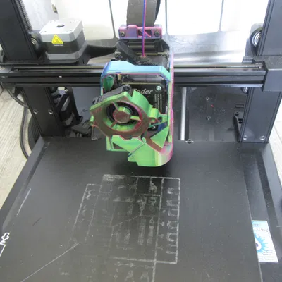 Vỏ quạt 5015 siêu bền cho Ender 3 V3 SE