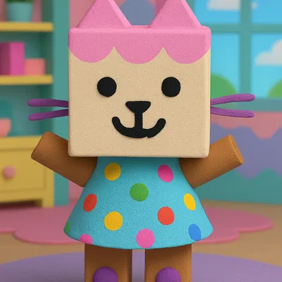 Mô hình Baby Box từ Gabby's Dollhouse