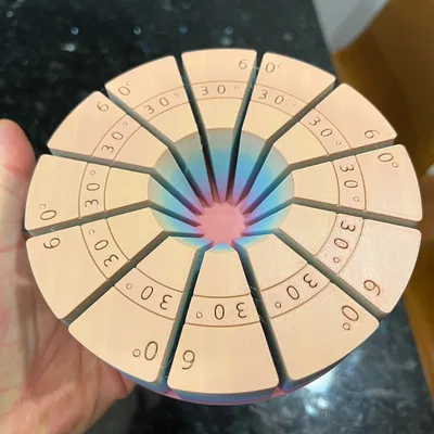 Khuôn Dẫn Hướng Cắt Kính Nghệ Thuật 30° và 60° (Stained Glass Jig)