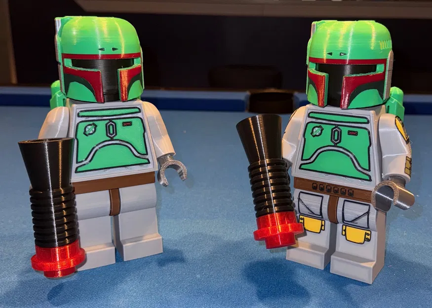Mô hình Star Wars Classic Boba Fett Brick MegaFigures (Tỷ lệ 5:1) - Image 1