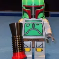 Mô hình Star Wars Classic Boba Fett Brick MegaFigures (Tỷ lệ 5:1) - Thumbnail 2