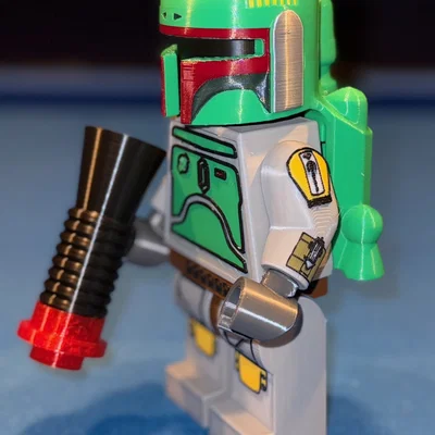 Mô hình Star Wars Classic Boba Fett Brick MegaFigures (Tỷ lệ 5:1)