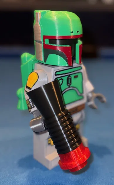 Mô hình Star Wars Classic Boba Fett Brick MegaFigures (Tỷ lệ 5:1) - Image 4